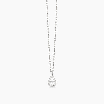 Collana Mabina donna Goccia pendente con zircoconi