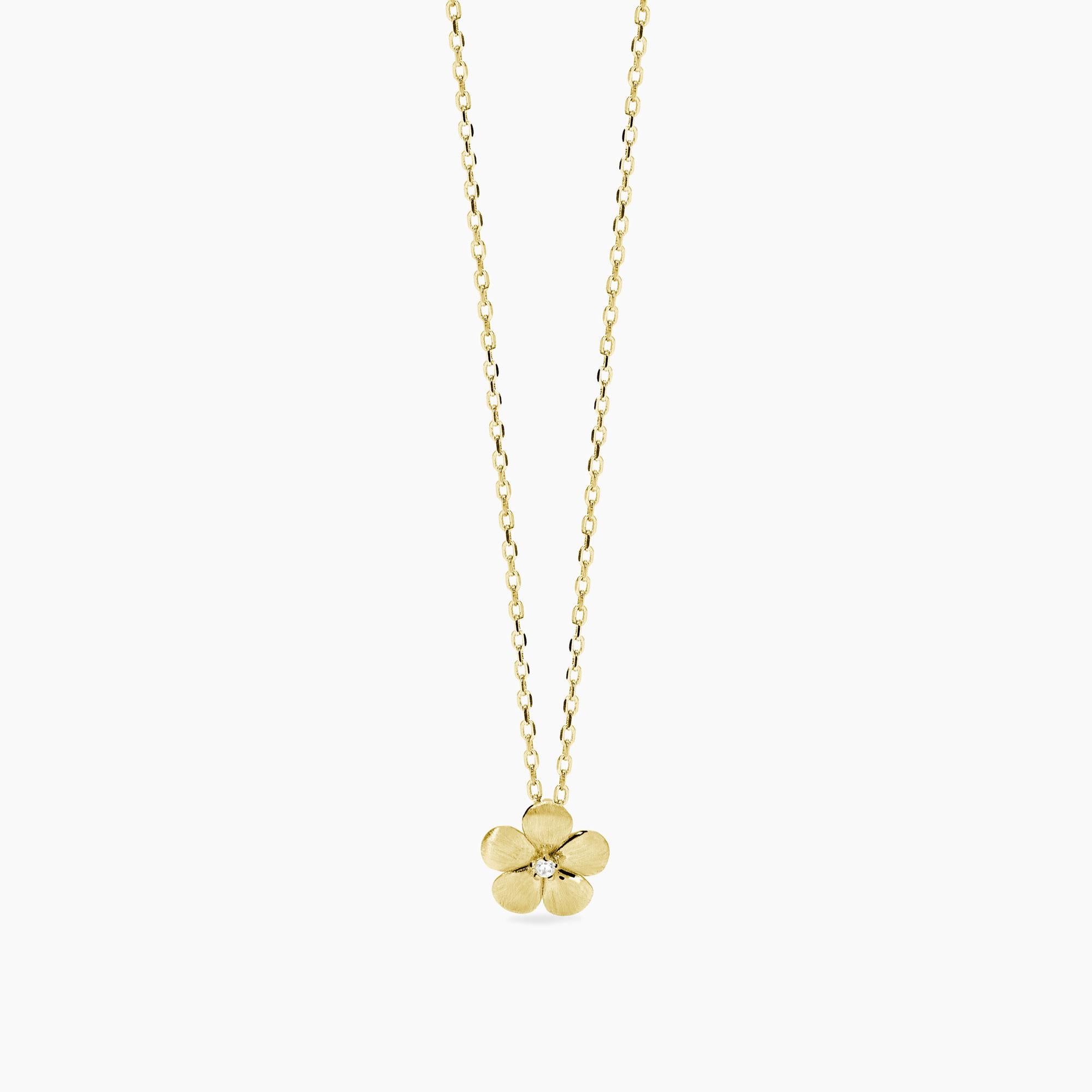 Collana Mabina donna Fiore gold