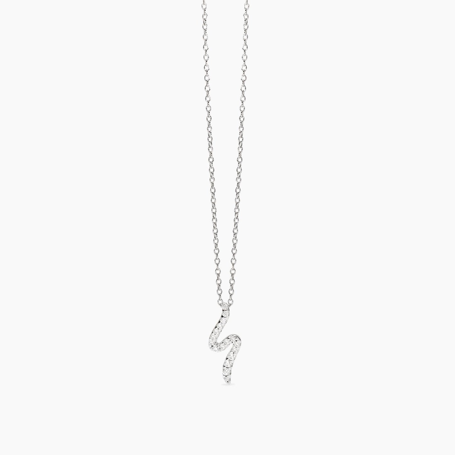 Collana Mabina donna Pendente con zirconi