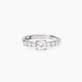 Anello Mabina donna con zirconi bianchi