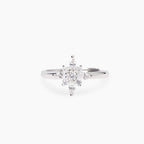 Anello Mabina donna Stella polare con zirconi bianchi