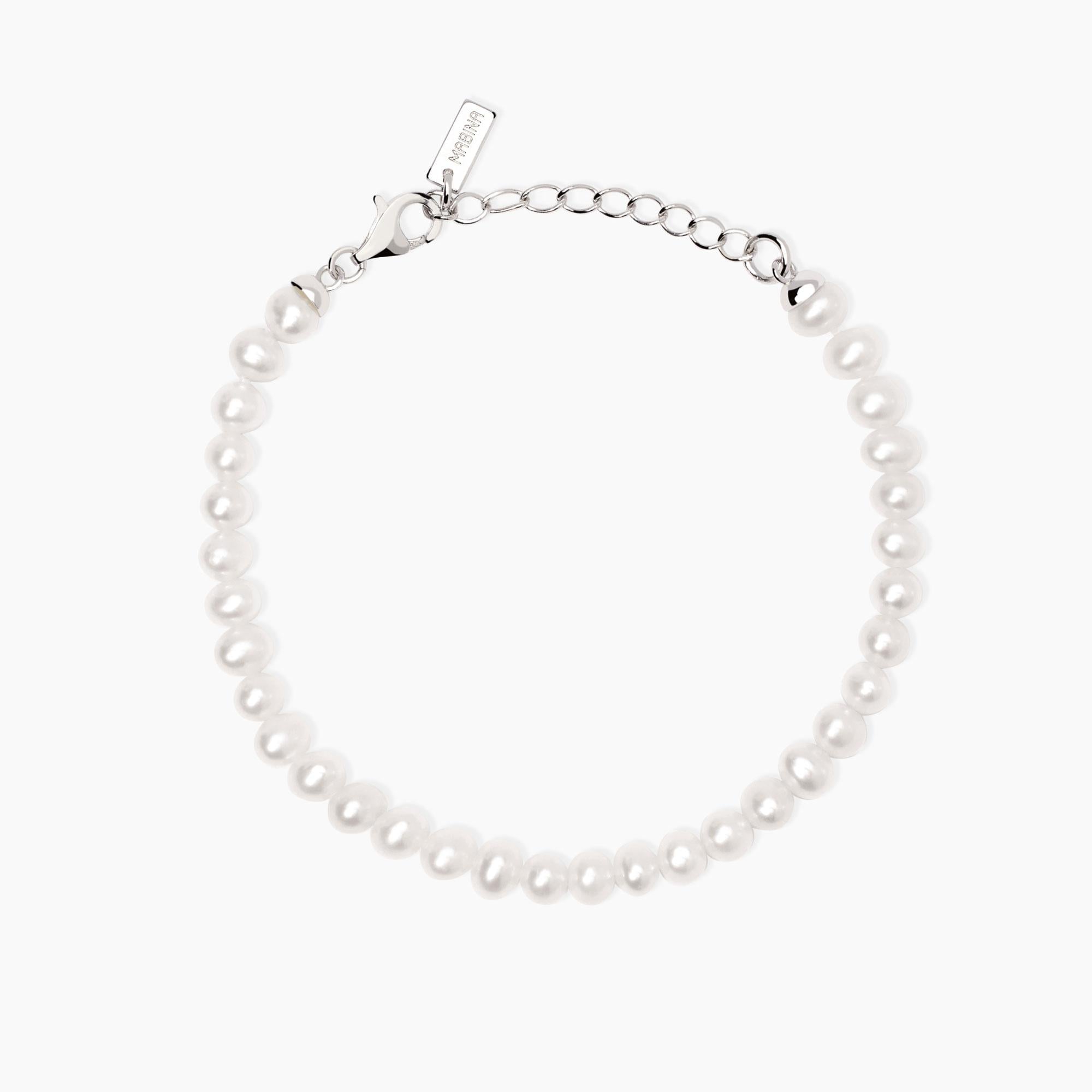 Bracciale Mabina donna Perle coltivate