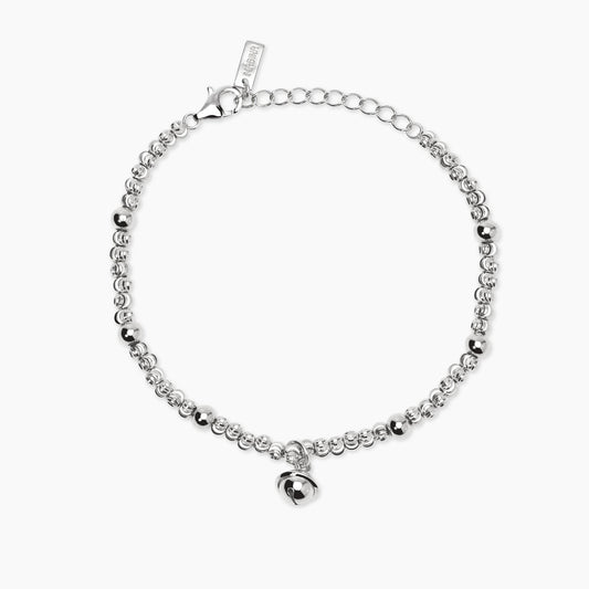 Bracciale donna Mabina con sfere e campanella