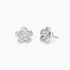 Orecchini Mabina Fiore in argento bulinato