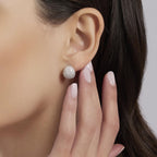 Orecchini donna Mabina Goccia con zirconi