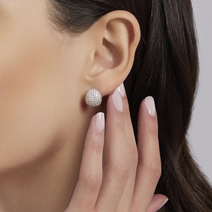 Orecchini donna Mabina Goccia con zirconi
