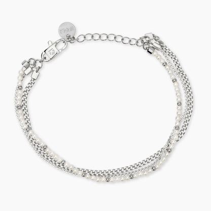 Bracciale donna Kidult Catene e perle