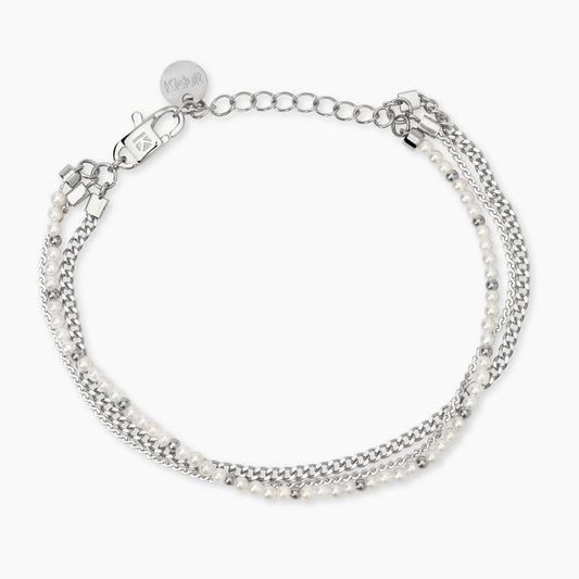 Bracciale donna Kidult Catene e perle