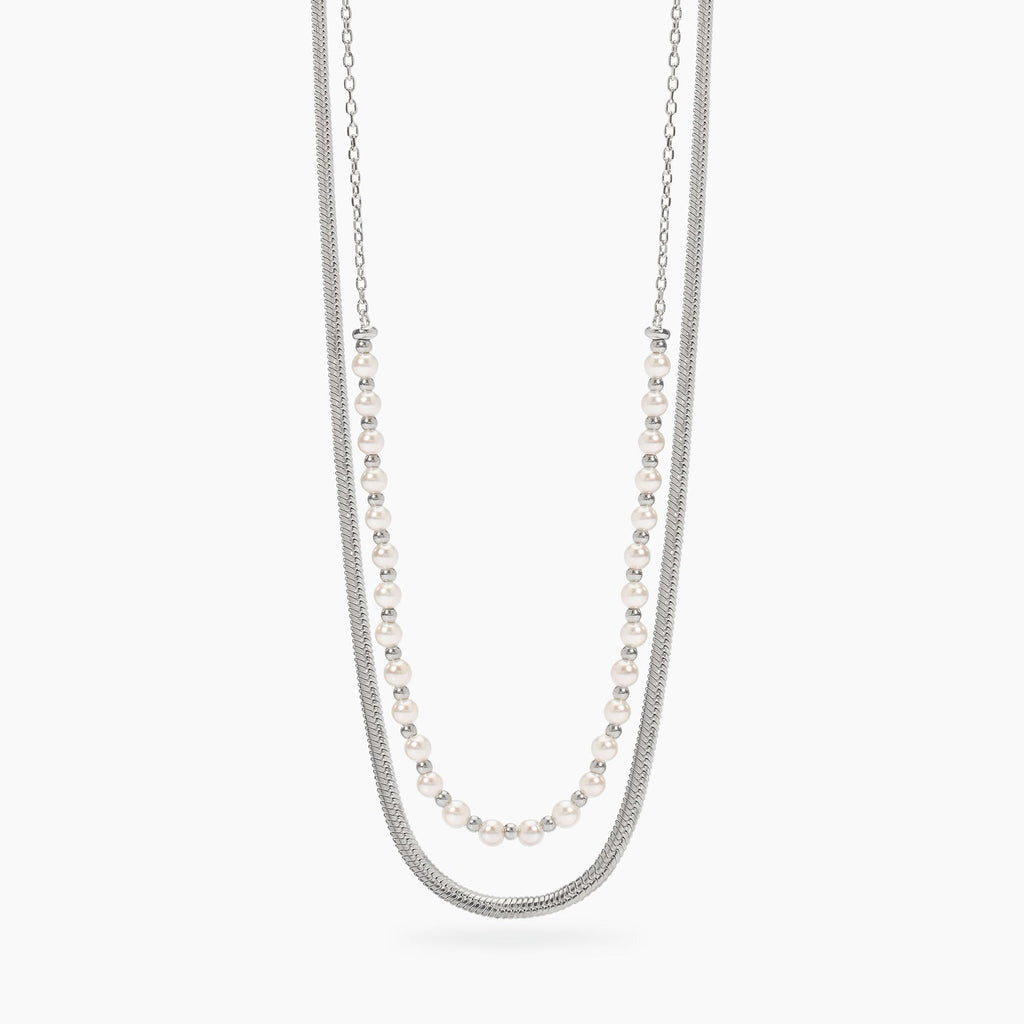 Collana Kidult Style con perle conchiglia