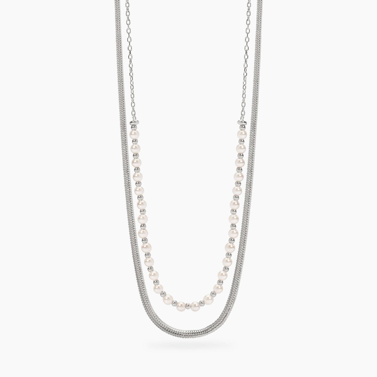 Collana Kidult Style con perle conchiglia