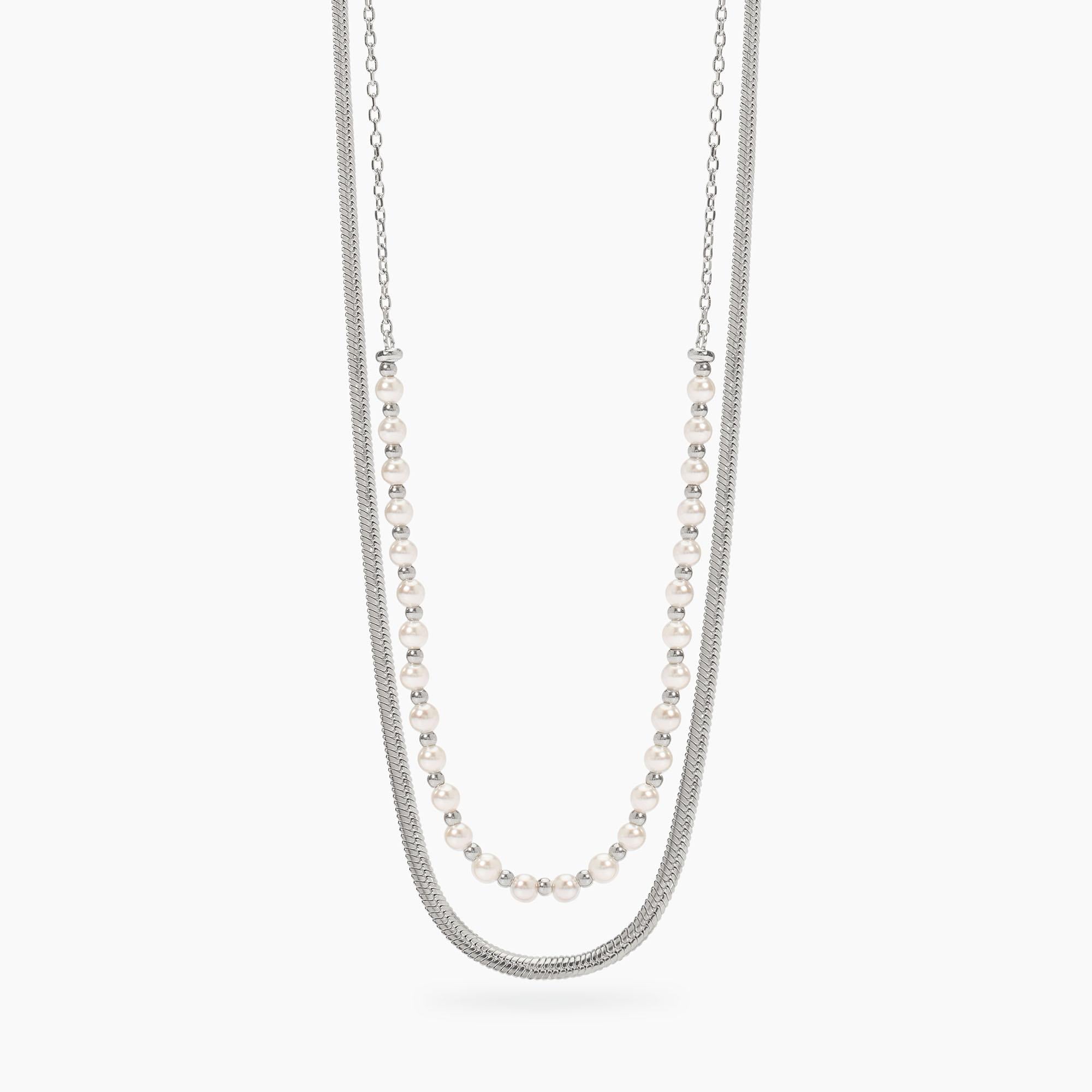 Collana Kidult Style con perle conchiglia