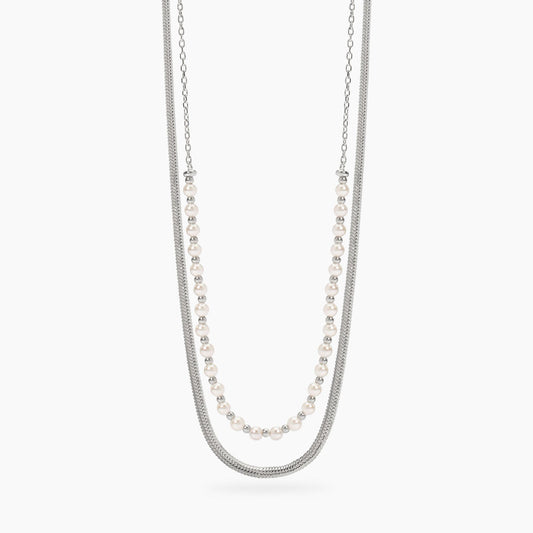 Collana Kidult Style con perle conchiglia