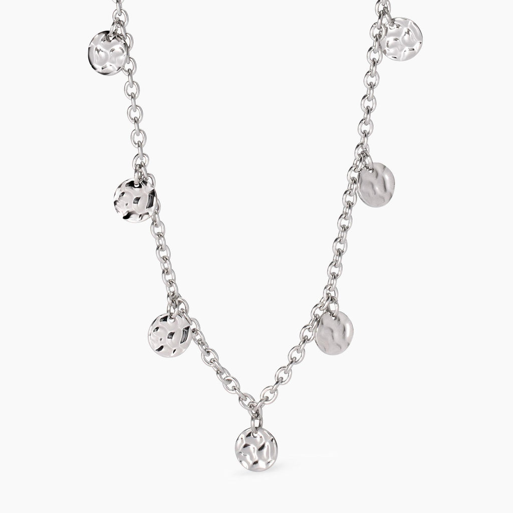 Collana Kidult Style con elementi martellati