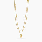 Collana Kidult donna Style con catena e quadrifoglio
