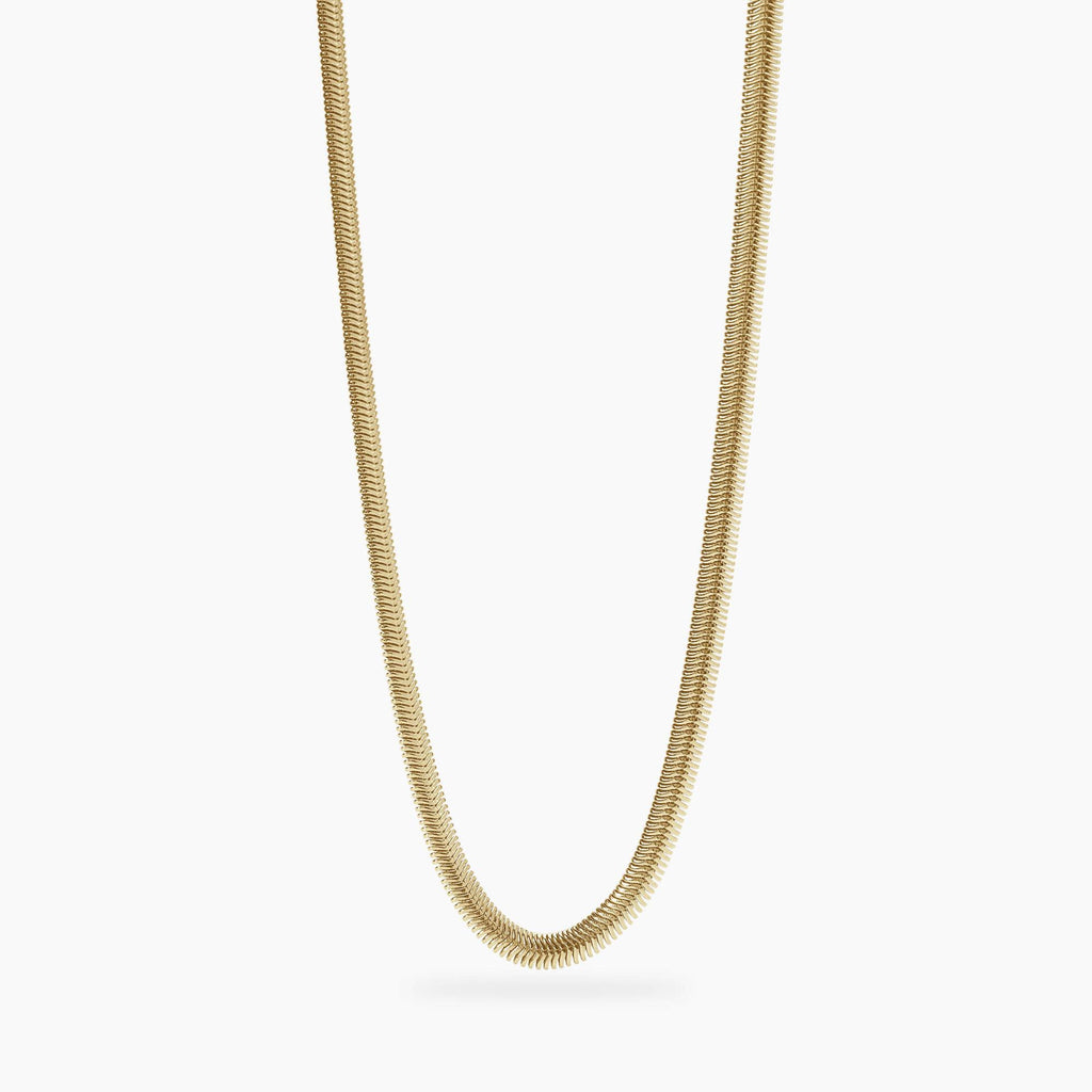 Collana Kidult uomo Snake gold