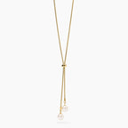 Collana Kidult Style Catena con perle pendenti