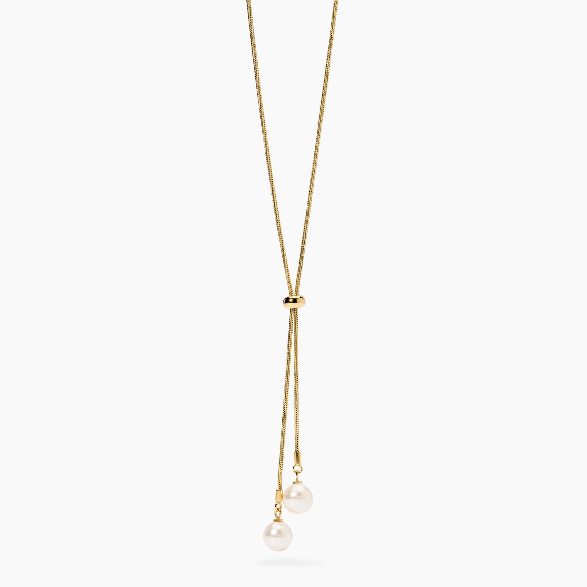 Collana Kidult Style Catena con perle pendenti