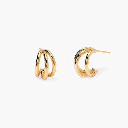 Orecchini Kidult Style donna Semicerchi gold