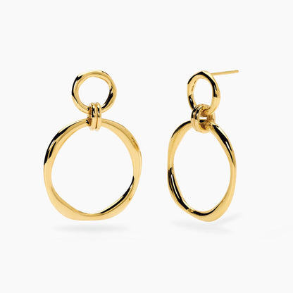 Orecchini Kidult Style donna con pendenti circolari