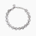 Bracciale donna Kidult con elementi tondi martellati