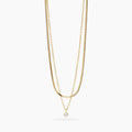 Collana Kidult Style con catene e cristallo
