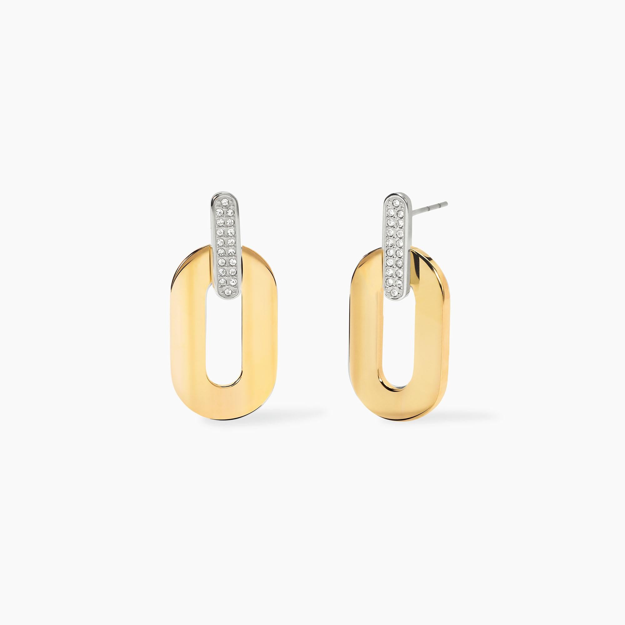 Orecchini Kidult Style donna con cristalli e pendenti
