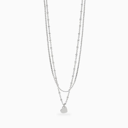 Collana Kidult Style con catena e cuore