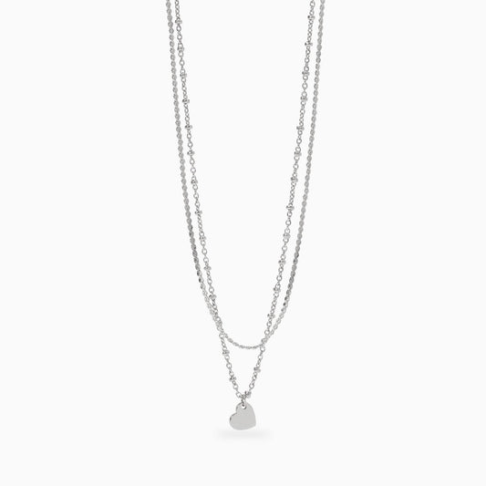 Collana Kidult Style con catena e cuore