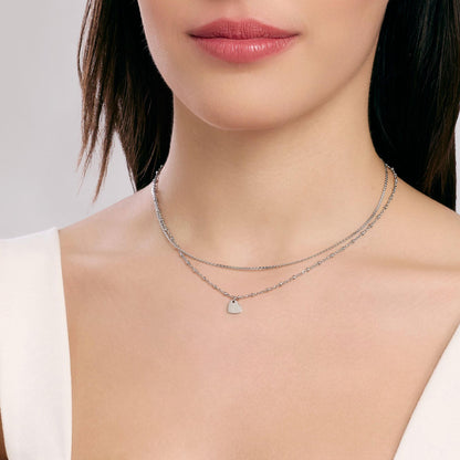 Collana Kidult Style con catena e cuore