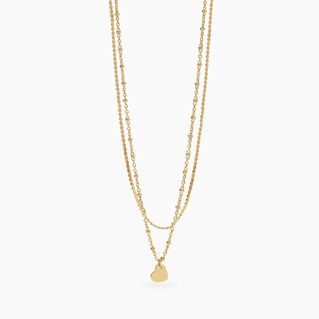 Collana Kidult Style Catena con cuore
