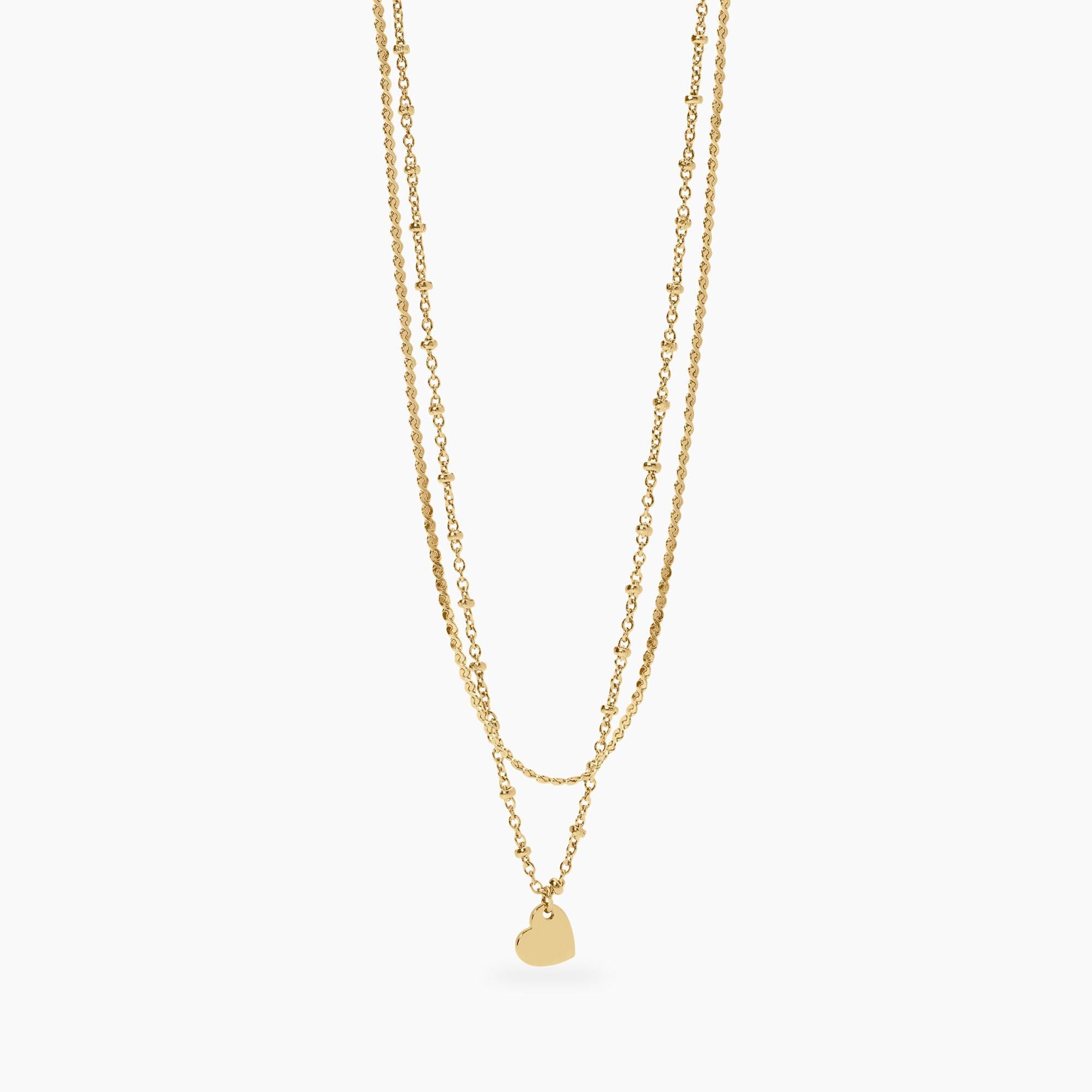 Collana Kidult Style Catena con cuore