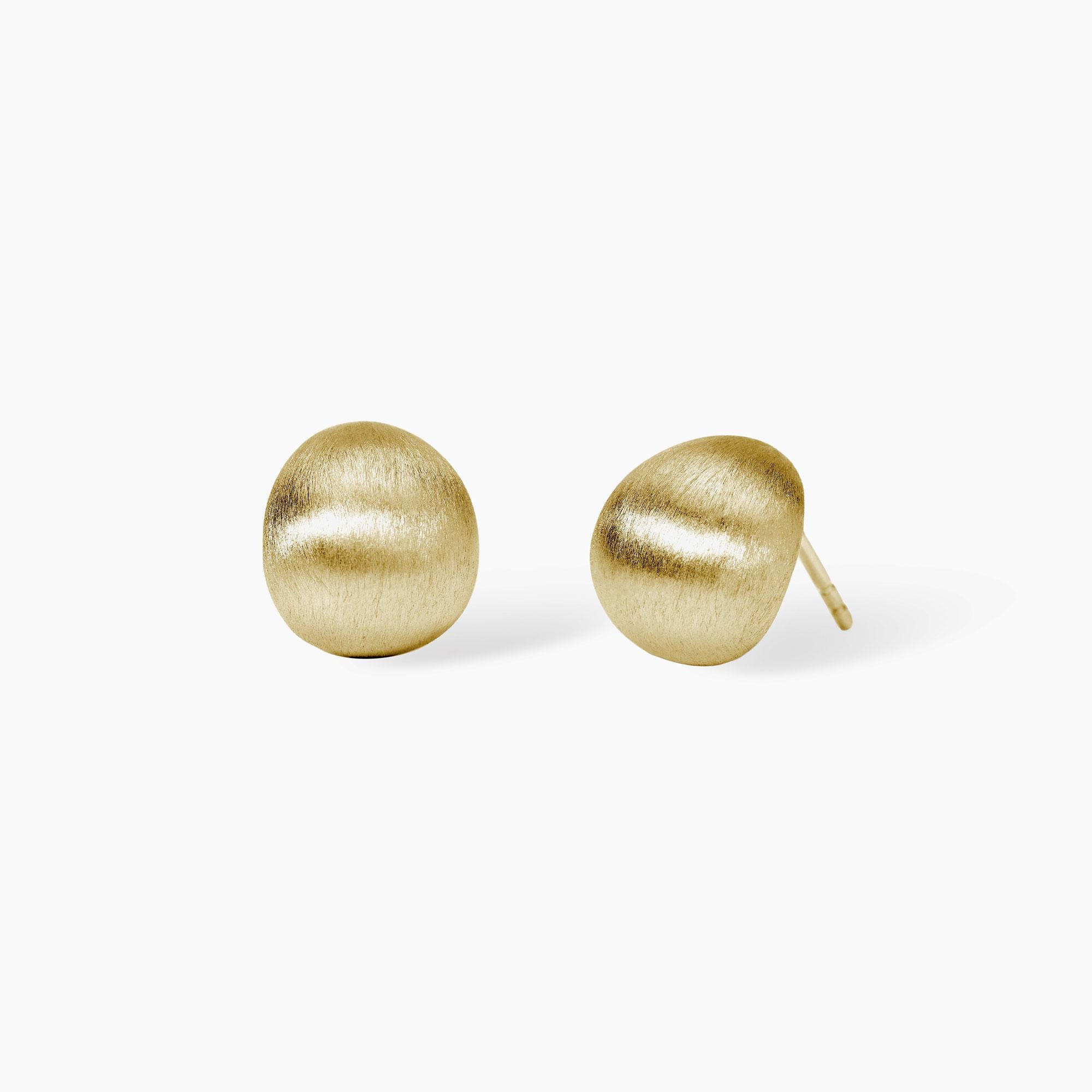 Orecchini Mabina donna Goccia bulinata gold