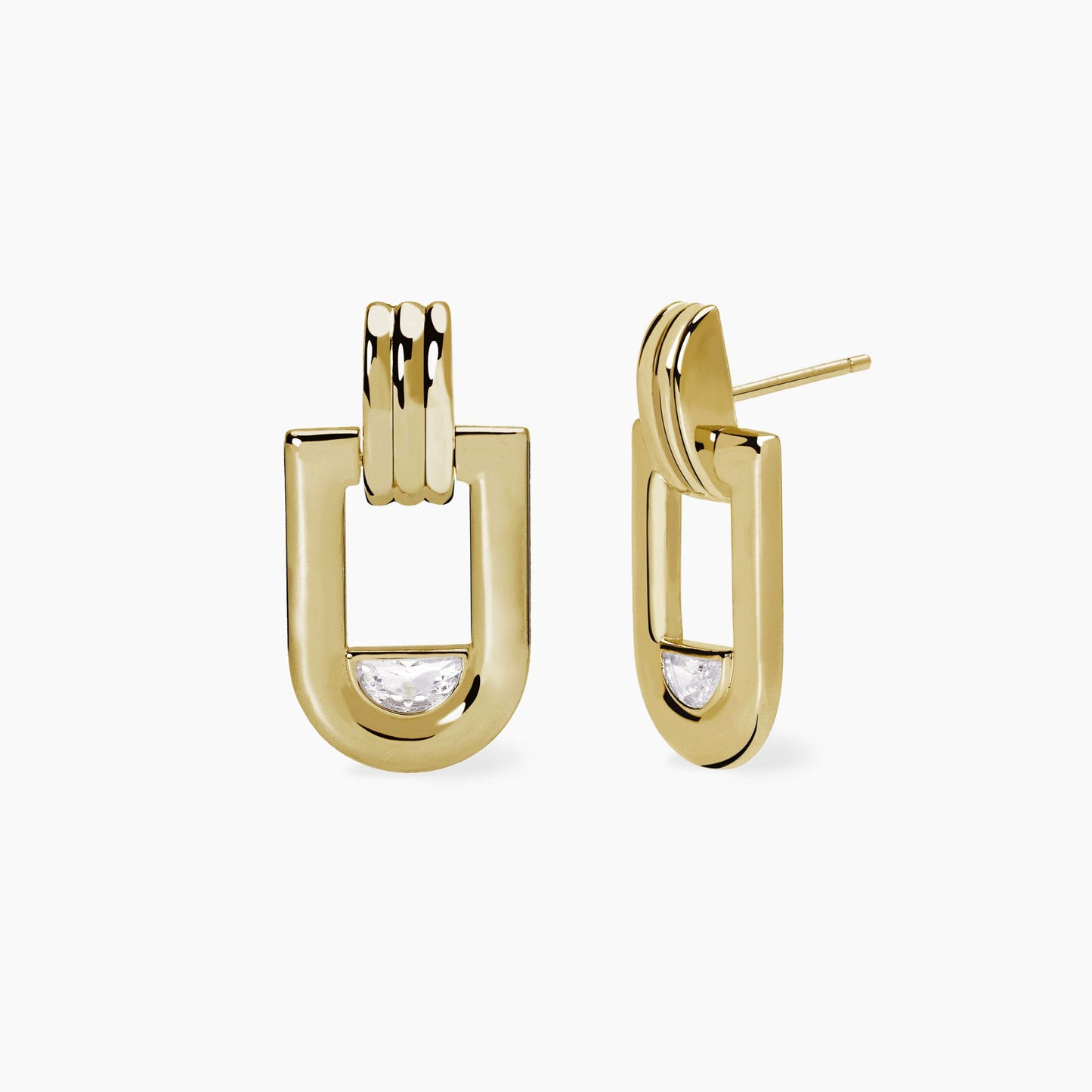 Orecchini Mabina donna pendenti gold