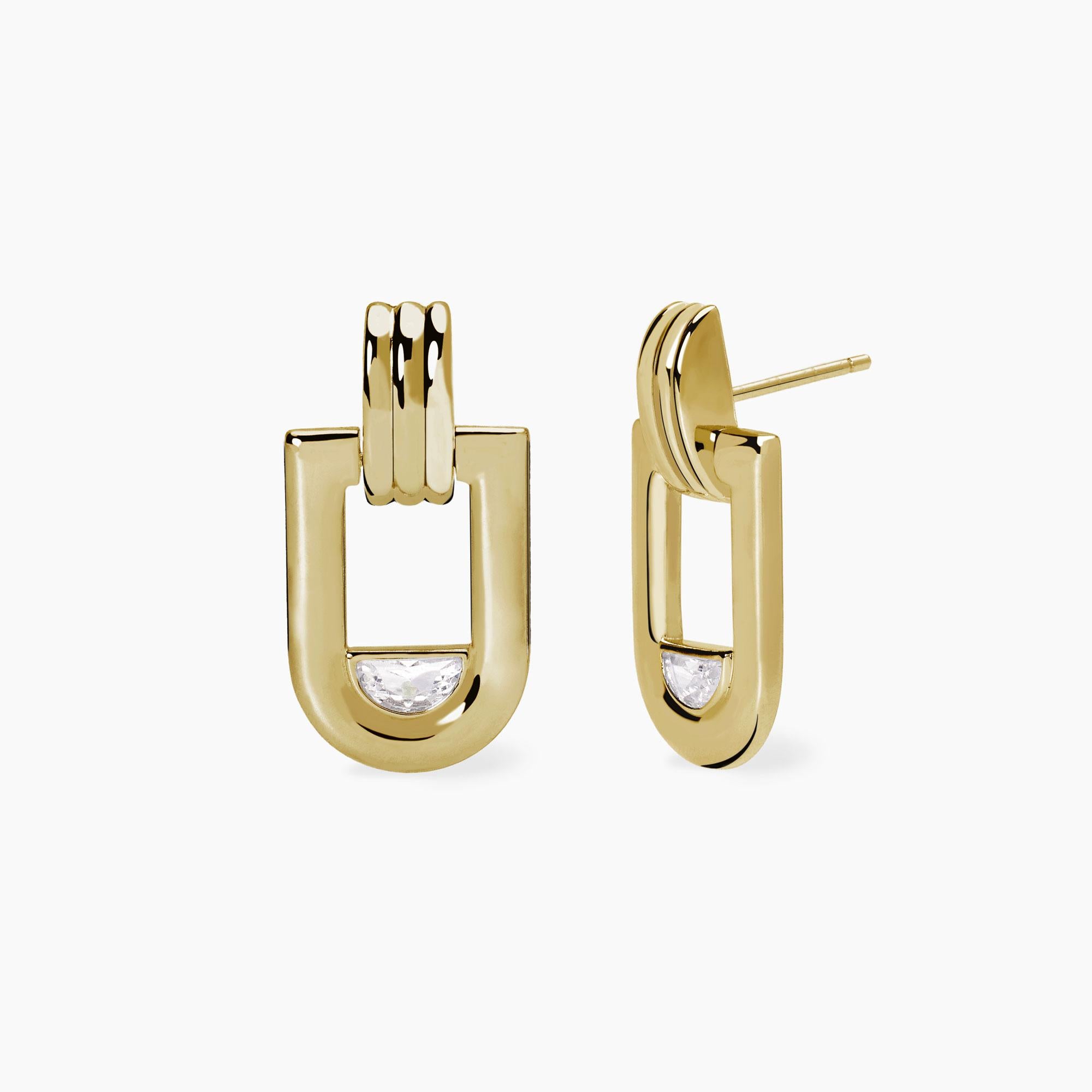 Orecchini Mabina Roma gold