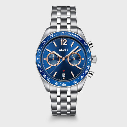 Orologio Cluse Aravis dual blue