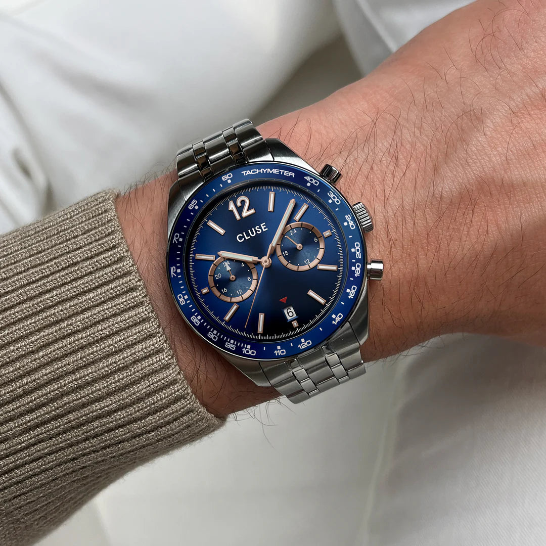 Orologio Cluse Aravis dual blue
