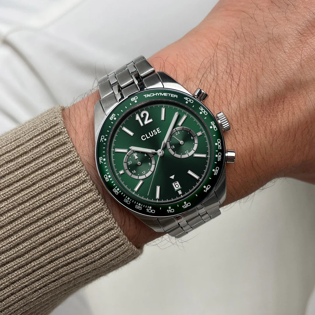Orologio Cluse Aravis dual green