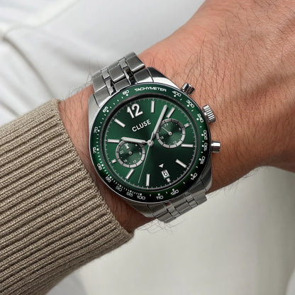 Orologio Cluse Aravis dual green