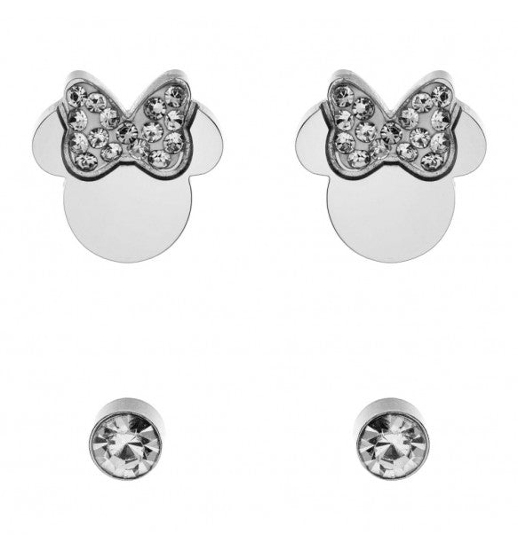 Coppia di orecchini a lobo bimba Disney Minnie