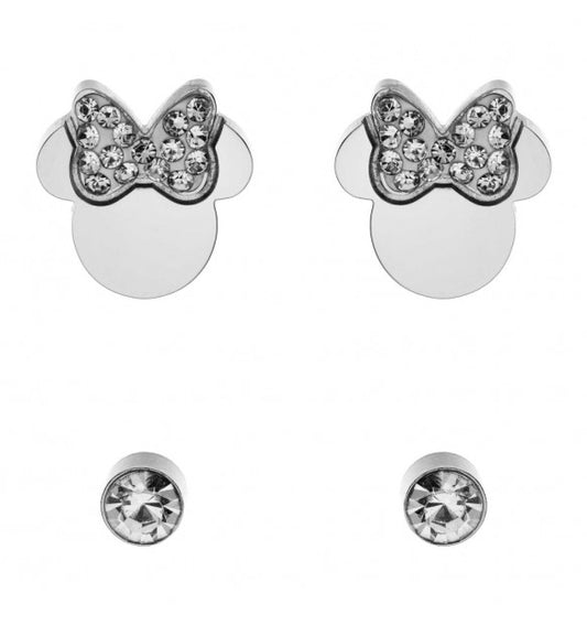 Coppia di orecchini a lobo bimba Disney Minnie