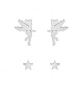 Coppia di orecchini a lobo bimba Disney Trilli