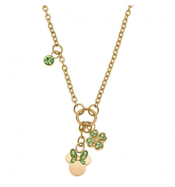 Collana bimba Disney Lucky Minnie gold