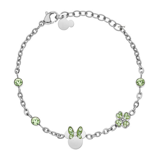 Bracciale bimba Disney Minnie green
