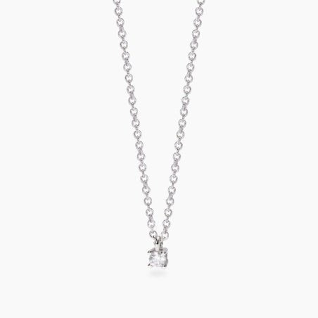 Collana Mabina donna Punto luce diamante lab grown