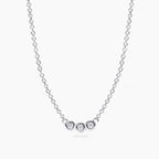 Collana Mabina donna Tris punto luce diamante lab grown