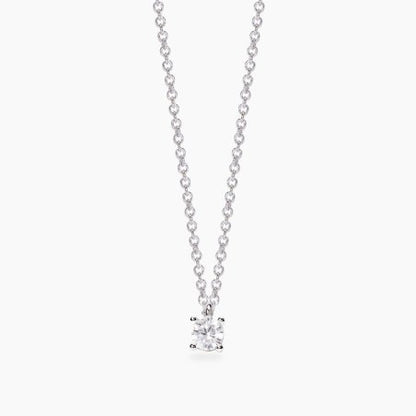 Collana Mabina donna Punto luce con diamante lab grown