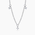 Collana Mabina donna Punti luce pendenti con diamante lab grown