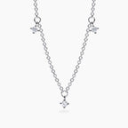 Collana Mabina donna Punti luce pendenti con diamante lab grown