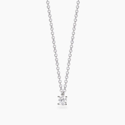 Collana Mabina donna Punto luce con diamante lab grown