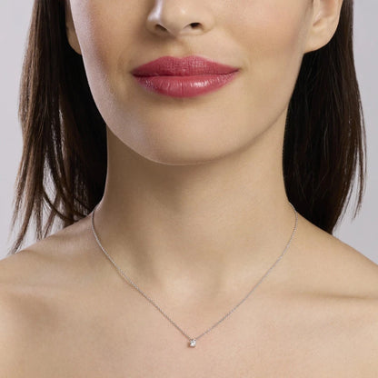 Collana Mabina donna Punto luce con diamante lab grown